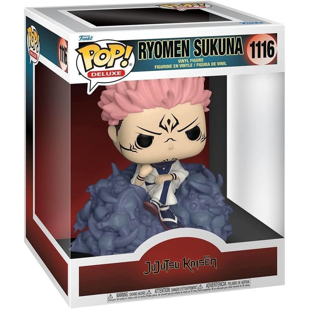 Funko Pop! Animation Deluxe: Jujutsu Kaisen - Sukuna, Multicolor, 61362